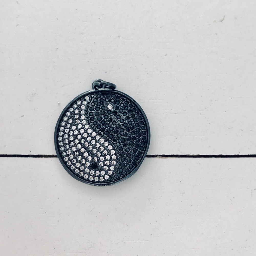 Yin Yang charm for necklace